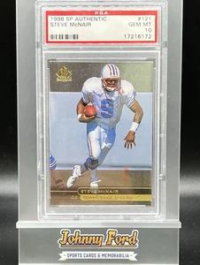Auténtico Steve McNair #121 1998 SP PSA 10 Tennessee Oilers POP 4 - Imagen 1 de 2