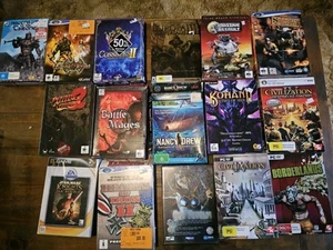 Bulk Lot Pc Boxed Games X 16 Boxed Complete - Picture 1 of 11