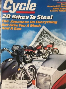 Cycle magazine October 1983 - Picture 1 of 3