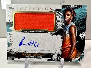 Ryan Bewley 2021-22 Topps Inception OTE Relikt AUTO IAPC-RB2 #/199 - Bild 1 von 3