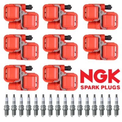 Energy Ignition Coil & NGK Platinum Spark Plug for Mercedes-Benz C320 E430 UF359 - Image 1 of 4