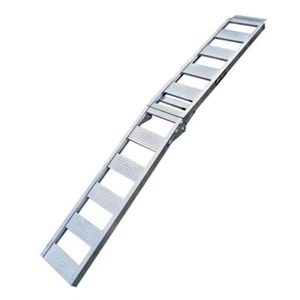 Erickson Loading Ramp - Center Folding Mild Arched Aluminum - Single (E-07447) - Picture 1 of 2