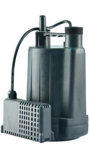 Bomba utilitaria Everbilt 1/3 HP apagado automático 27 GPM 28' elevación bomba de extracción de agua - Imagen 1 de 5