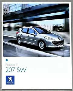 DUTCH 2007 PEUGEOT II 207 SW SALES BROCHURE CATALOG ~ 28 PAGES ~ 10.25" x 8' - Picture 1 of 12