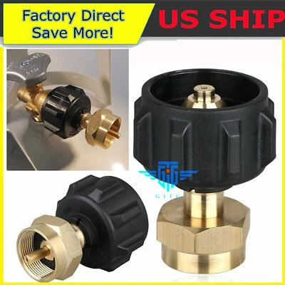 GITG QCC1 Regulator Valve Propane Refill Adapter 1 LB LP Gas Cylinder Tank Coupler
