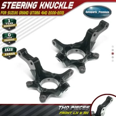 2PCS Steering Knuckle for Suzuki Grand Vitara 4WD 2006-2013 Front Left & Right - Image 1 of 4