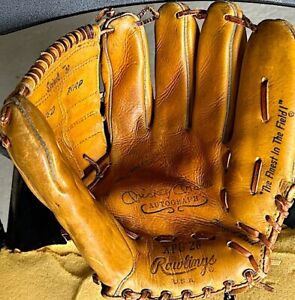 Vintage Mickey Mantle HOF New York Yankees Rawlings XPG26 Baseball Glove