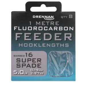Drennan Super Spade Fluorocarbon Hakenlänge 1m - alle Größen verfügbar - Bild 1 von 1