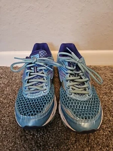 Mizuno Wave Creation 17 Women's 7.5 Blue Gray White Running Sneakers Shoes - Picture 1 of 7