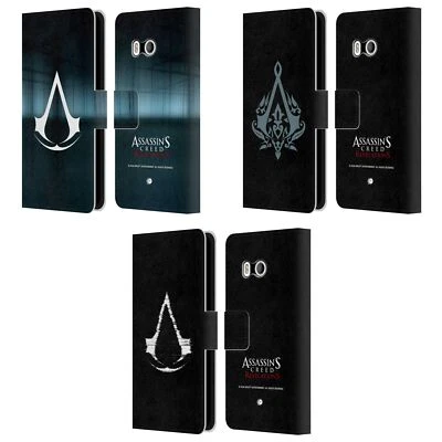 FUNDA BILLETERA LIBRO CUERO LOGOTIPO ASSASSIN'S CREED REVELACIONES PARA TELÉFONOS HTC 1 Foto 1 de 4