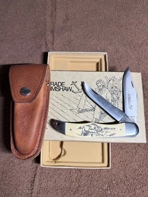 Schrade Scrimshaw 155 SC USA 261SC Cazador Plegable Nuevo en Caja Foto 1 de 4