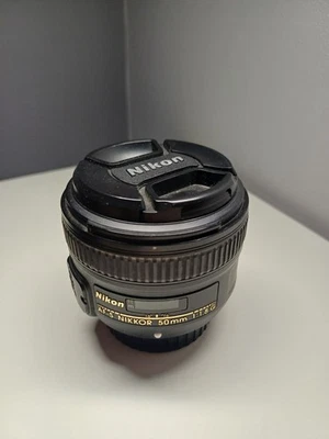 Nikon AF-S Nikkor 50mm f/1.8G Lens for Nikon Digital SLR Camera - Image 1 of 4