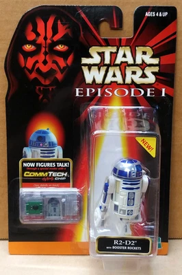 Star Wars Episodio 1 R2-D2 Doble ERROR Piernas al revés Rayas sin pintar EP1 RARO Foto 1 de 4