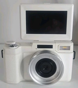 Digital Camera 4K 48MP Vlogging Camera with Liftable Flash 3" 180° Flip Screen - Picture 1 of 10
