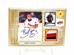 22-23 UD Ultimate Collection - Ultimate Displays #08/35 Auto Patch BRENT BURNS  - Bild 1 von 5