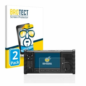 2x Display Schutz Folie für Xiegu X6100 HF-Transceiver Zubehör Transparent - Zdjęcie 1 z 6