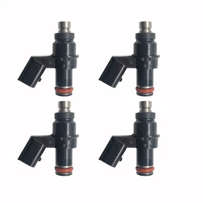 4x Inyectores de combustible 49033-0015 para 07-12 Kawasaki Ninja ZX6R ZX600R Monster Energy Foto 1 de 4