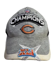 SEE PICS - Reebok Chicago Bears NFC Conference Champions 2006 On Field Cap - Picture 1 of 17