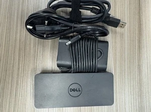 Dell D1000 Dual Display HDMI USB 3.0 Docking Station + USB Cable + Power cables - Afbeelding 1 van 6