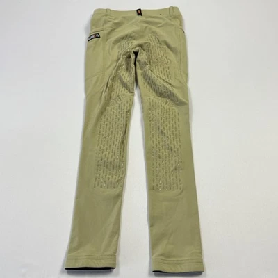 Kerrits Leggings de Equitación Niña Medio Bronceado Asiento Completo Silicona Agarre Pantalones Ecuestres Foto 1 de 4