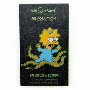 Makeup Revolution Simpsons Treehouse of Horror Eyeshadow Palette Alien Maggie - Picture 1 of 9