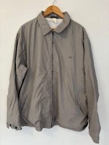 Quiksilver Vintage Men's Harrington Style Jacket Grey Size 2XL - Picture 1 of 11