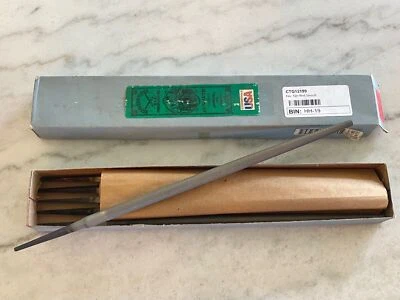 1 new NICHOLSON #12199 - 12" Round Smooth Single Cut Hand File, Made in USA - Image 1 of 4