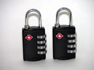 2 4 diales combinación restablecible estuche TSA cerradura de viaje equipaje se adapta a tu estuche Nanuk - Imagen 1 de 3