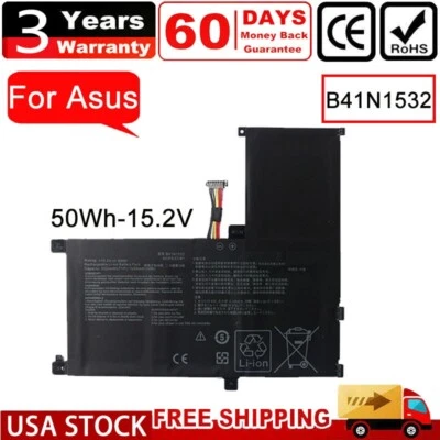 Batería B41N1532 para ASUS Zenbook Flip Q504U Q504UA UX560UA 0B200-0201010 50Wh Foto 1 de 4