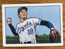1990 Bowman Sweepstakes Bret Saberhagen Kansas City Royals #NNO