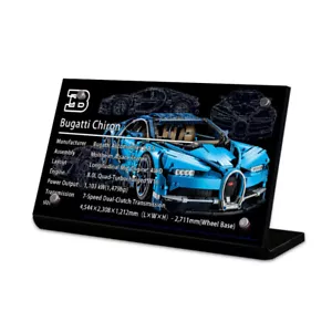 Display Plakette Ständer für LEGO 42083, MP10 - Bild 1 von 3
