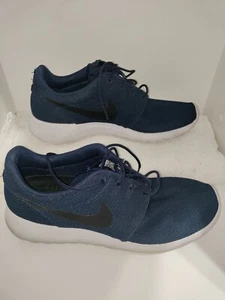 Nike Roshe Run 511881-405 Mens Blue Low Top Lace Up Sneaker Shoes Size 10 - Picture 1 of 7