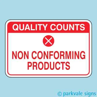 LASTING IMPRESSIONS (SIGNS) LIMITED Insegna Controllo Qualità Prodotti Non Conformi