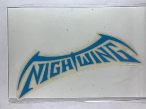 Nightwing Vinyl Sticker Dick Grayson Large Blue Logo Decal Superhero - Picture 1 of 2