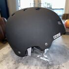 BMX Skateboard Deluxe Grom Protection Helmet Matt Black XS-S
