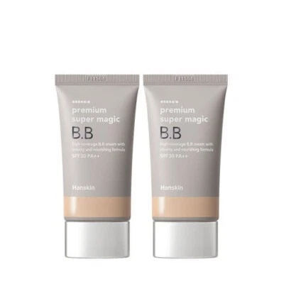 Hanskin Premium Super Magic BB Cream (45g x 2) – SPF30 PA++ K-Beauty - Image 1 of 3