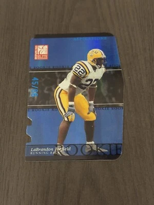 2003 Donruss Elite Aspirations Die-Cut /66 #128 LaBRANDON TOEFIELD Rookie RC - Image 1 of 3