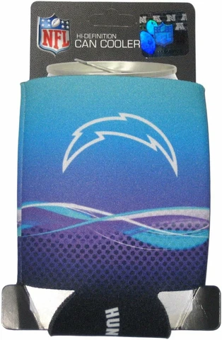 HUNTER Los Angeles Chargers Hi-Definition Can Cooler Cover