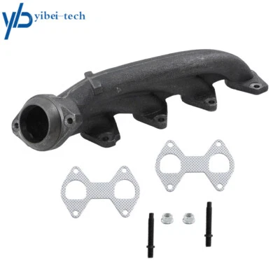 Colector de escape lateral del pasajero y junta para Ford F150 F250 F350 Expedition 5,4 L Foto 1 de 4