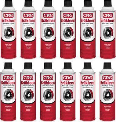 CRC 05089 Brakleen Brake Parts Cleaner - Non-flammable 19oz Pack of 12 - Image 1 of 4