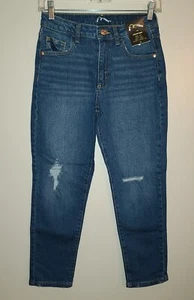 GIRLS High-Rise Relaxed Taper Ankle Jeans - Art Class - SIZE 16 - Picture 1 of 2
