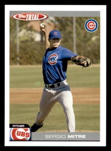 2004 Topps Total  #740 Sergio Mitre Chicago Cubs - Picture 1 of 2