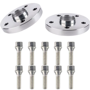 Spurverbreiterung Kit, passend für E Serie BMW (2x Abstandhalter & 10x verlängerte Schrauben) - Bild 1 von 4