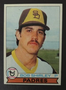 1979 TOPPS #594  Bob Shirley  SAN DIEGO PADRES  EX-MINT+   A - Picture 1 of 2