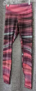 lululemon leggings 6 Multi Color Striped Inside Pocket - Picture 1 of 15