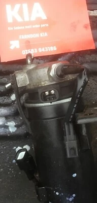 Kia Sedona 2.2 Diesel Filtro Combustible Carcasa Motor Código D4HB 2010 -2013. Foto 1 de 4