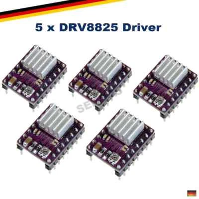 5x DRV8825 Stepper Motor Treiber Driver Schrittmotor 3D Drucker Arduino RepRap - Bild 1 von 4