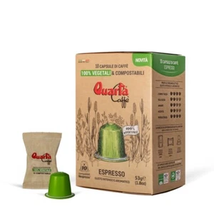 Vierter Kaffee 100 Kapseln kompatibel Nespresso 100% pflanzlich und kompostierbar - Bild 1 von 9