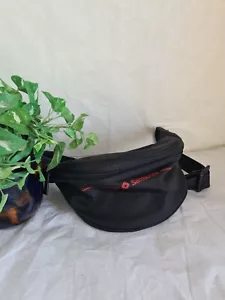 Bolso Cintura Cinturón Samsonite Pequeño Negro Rojo - Imagen 1 de 6