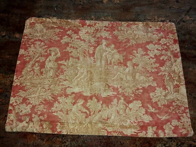 1 almohada de algodón Legacy Toile STD French Country farsa 26x18" Foto 1 de 4